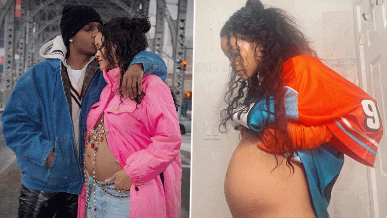 Rihanna Shows Off Her Growing Baby Bump In Instagram Post