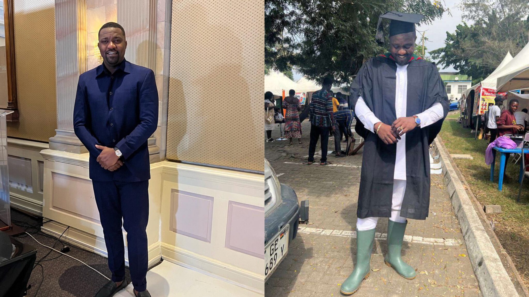John Dumelo Adds Another Master's Degree To His List Of Academic Qualifications