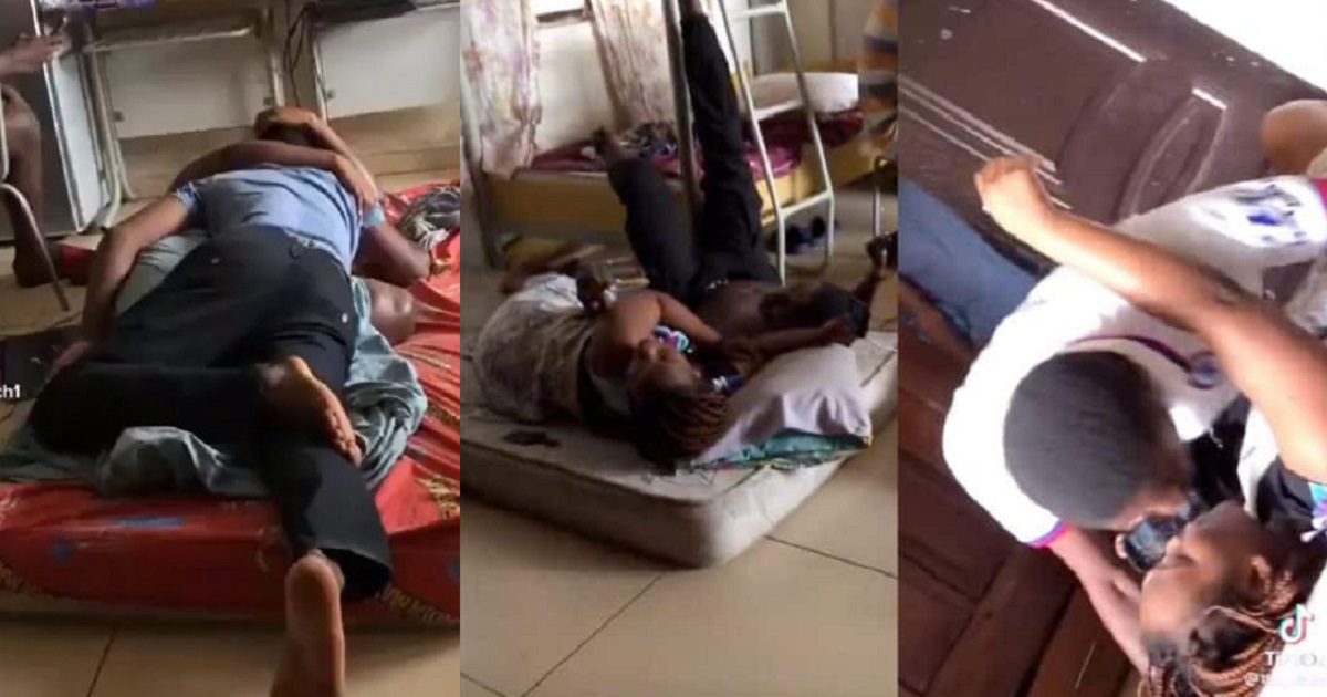 Viral video of students kissing and caressing each other inside their school hostel has people talking (WATCH)