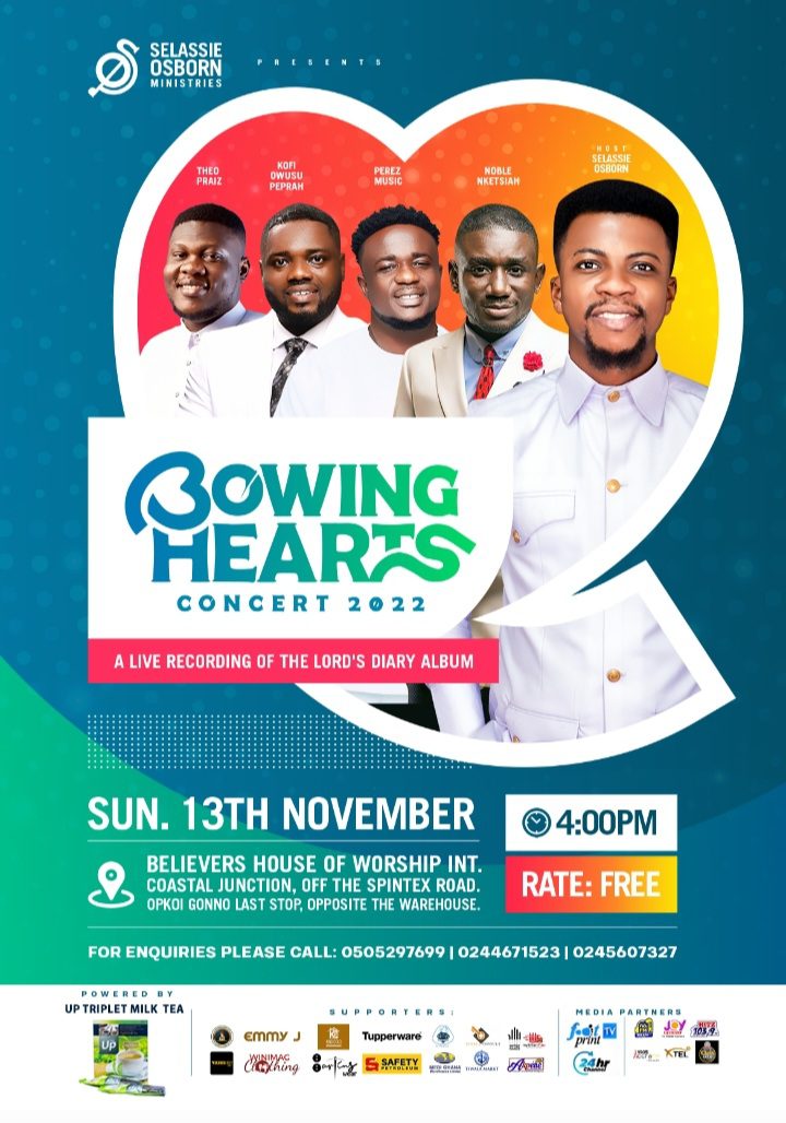 Bowing heart concert 2022 slated for November 13th