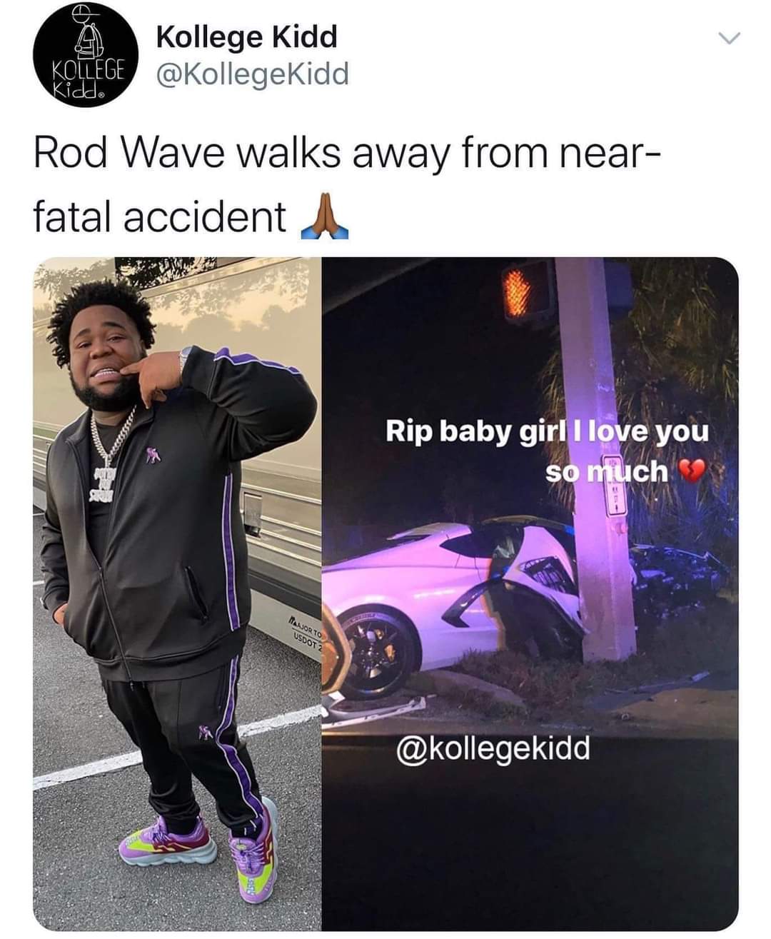 Rod Wave Car Accident: Rapper Involved In Deadly Car Accident