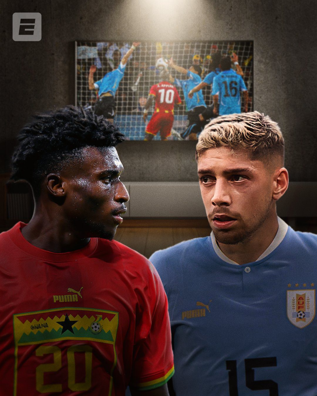 Ghana vs Uruguay LIVE
