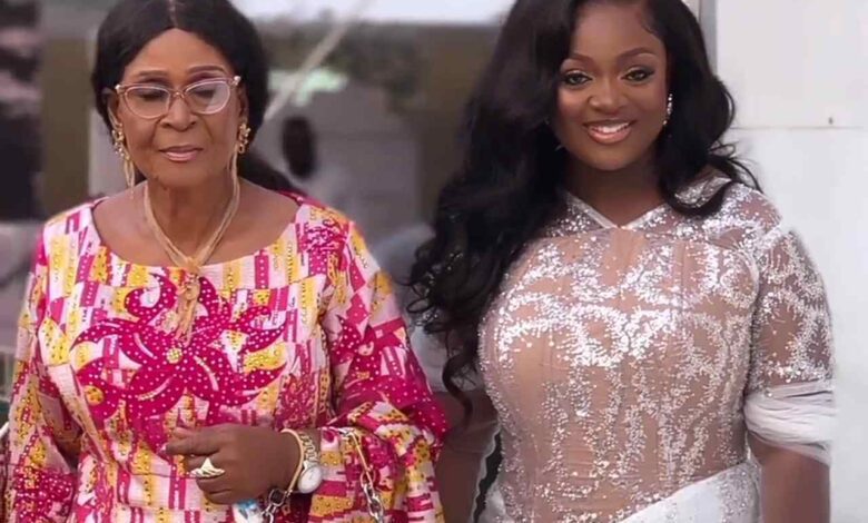 Jackie Appiah And Mom