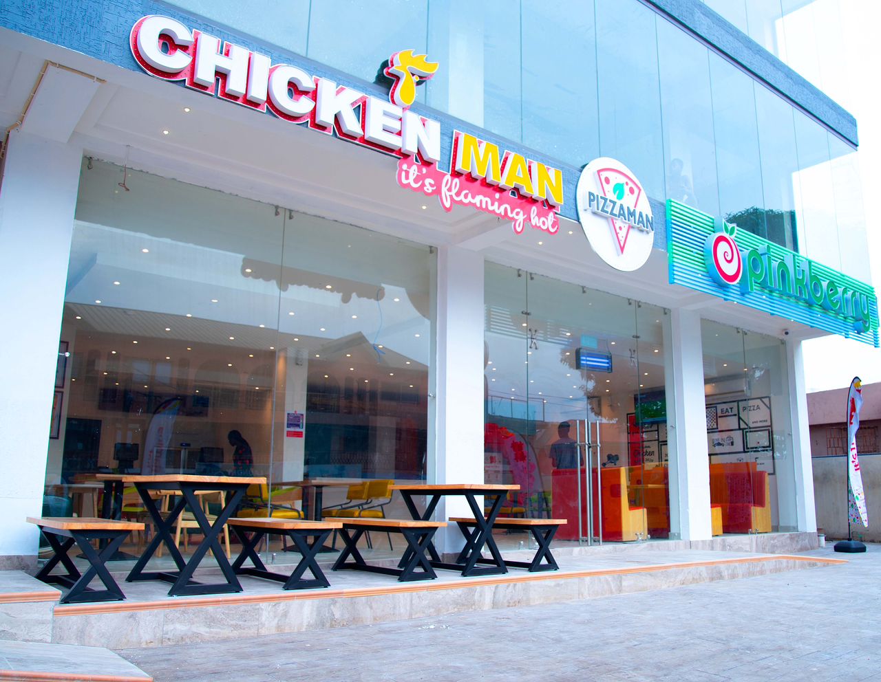 Pizzaman Chickenman Accra Branches: Location and Contact