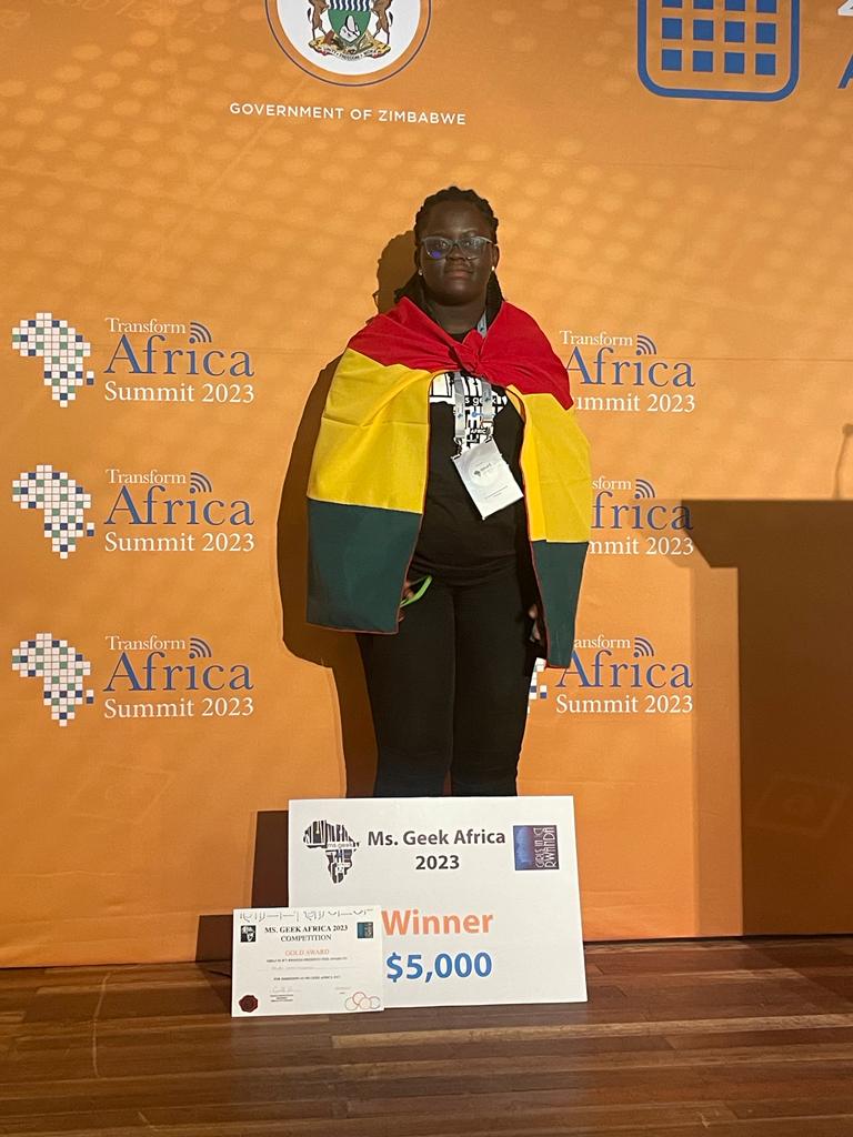 Ghana wins Ms. Geek Africa 2023 competition in Zimbabwe