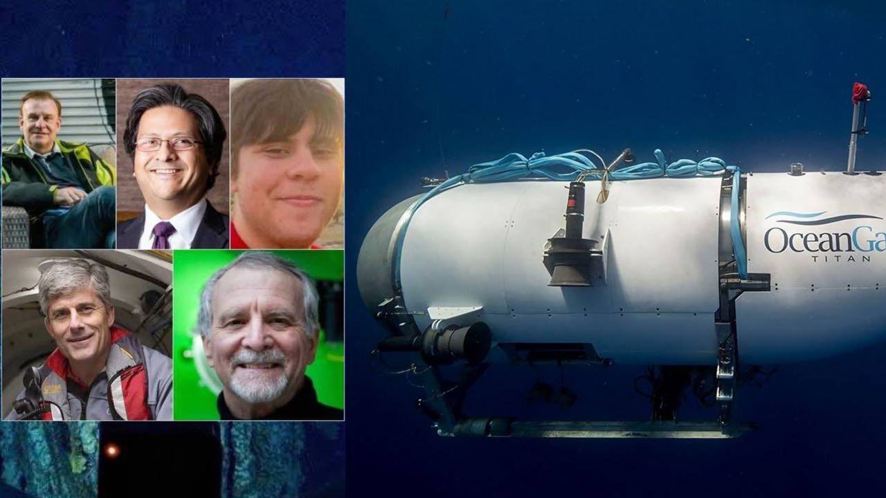 5-man crew of the Titan submersible confirmed died