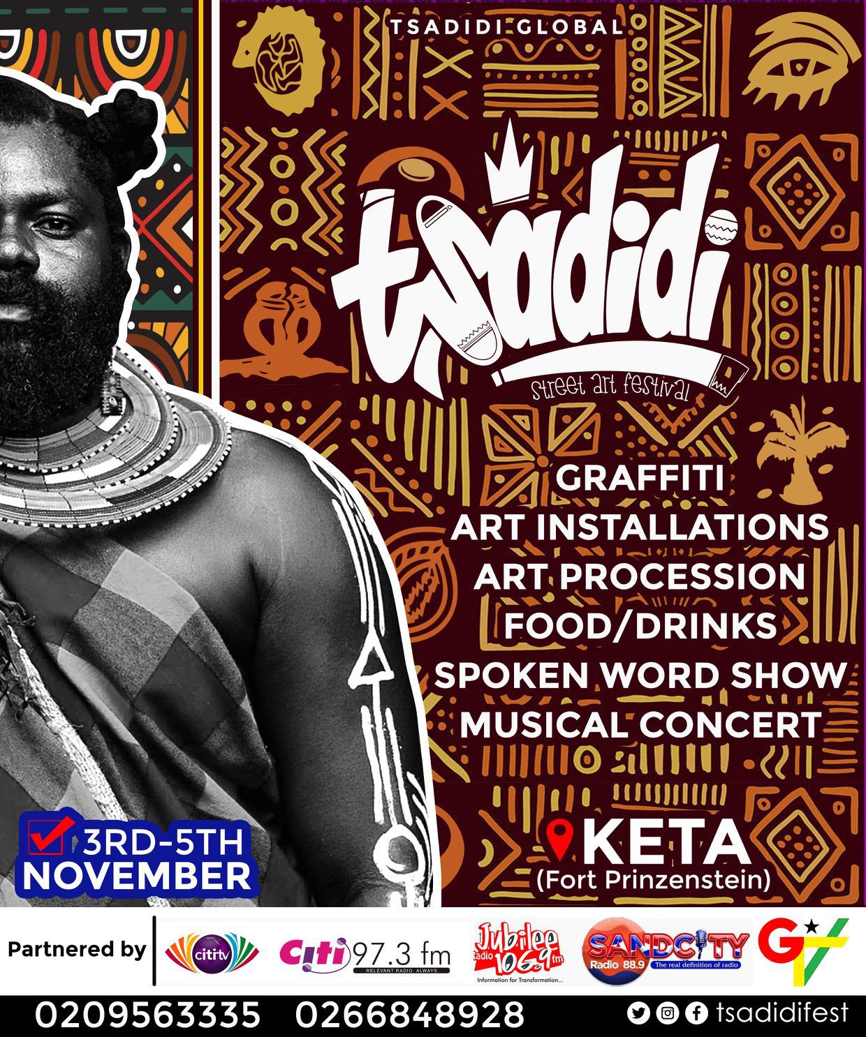 Tsadidi Street Art Festival: Celebrating Culture, Art, and Culinary Delights in Ghana's Volta Region