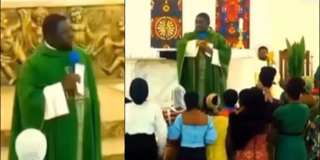 Priest Asks Wealthy Congregants to Give ₦5K Each to Struggling Members (VIDEO)