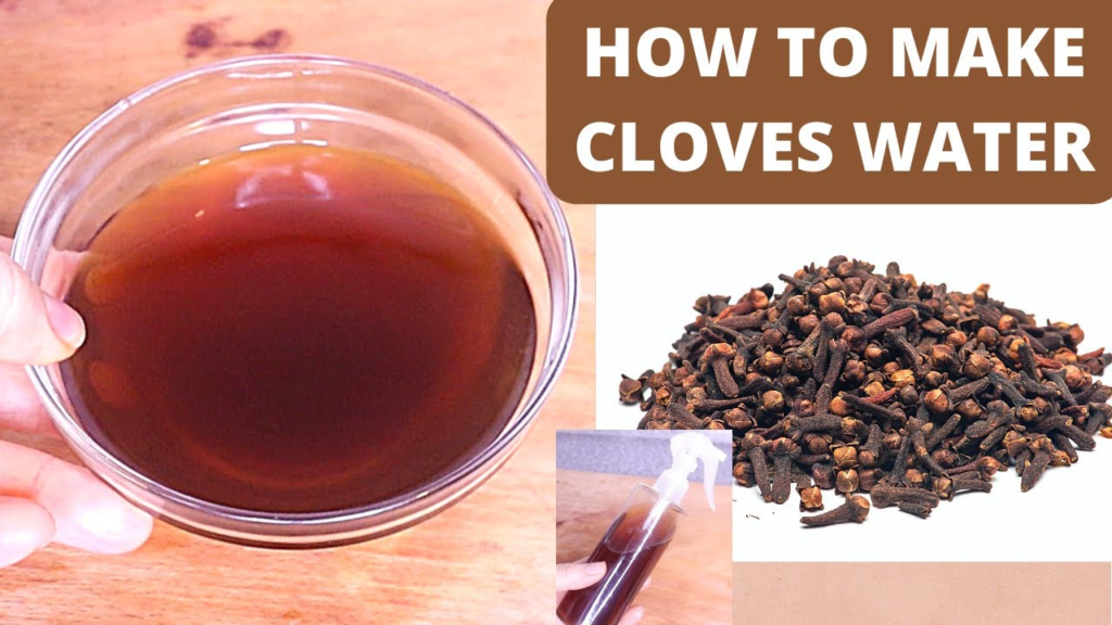 How to Use Cloves Water for Healthy Hair